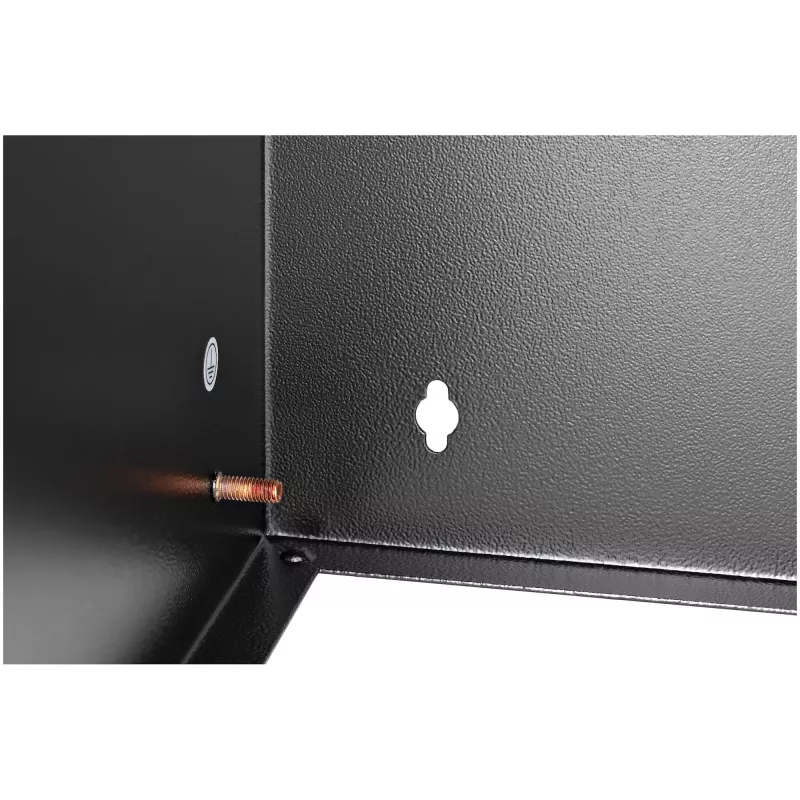 StarTech.com 12U Wall Mount Network Rack - 14 inch Deep (Low Profile) - 19 inch Patch Panel Bracket for Shallow Server and IT Equipment, Network Switches - 125lbs/57kg Weight Capacity, Black