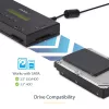 StarTech.com 4 Bay SSD/HDD Hard Drive Eraser - 2.5 inch & 3.5 inch SATA - Hostless Standalone Secure Erase External Disk Sanitizer - 9 Erase Modes - RS232 Printer Port - NIST/DOD & TAA Compliant
