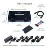 StarTech.com 4 Bay SSD/HDD Hard Drive Eraser - 2.5 inch & 3.5 inch SATA - Hostless Standalone Secure Erase External Disk Sanitizer - 9 Erase Modes - RS232 Printer Port - NIST/DOD & TAA Compliant