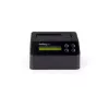 StarTech.com Single Bay Hard Drive Eraser, Standalone HDD/SSD Sanitizer, 4Kn, USB 3.0 to SATA III (6 Gbps), 9 Erase Modes, LCD Display, Secure Erase Hard Disk Sanitizer Dock, DB-9 Printer Port, TAA Compliant