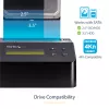 StarTech.com Single Bay Hard Drive Eraser, Standalone HDD/SSD Sanitizer, 4Kn, USB 3.0 to SATA III (6 Gbps), 9 Erase Modes, LCD Display, Secure Erase Hard Disk Sanitizer Dock, DB-9 Printer Port, TAA Compliant