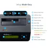 StarTech.com Single Bay Hard Drive Eraser, Standalone HDD/SSD Sanitizer, 4Kn, USB 3.0 to SATA III (6 Gbps), 9 Erase Modes, LCD Display, Secure Erase Hard Disk Sanitizer Dock, DB-9 Printer Port, TAA Compliant