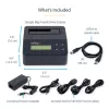 StarTech.com Single Bay Hard Drive Eraser, Standalone HDD/SSD Sanitizer, 4Kn, USB 3.0 to SATA III (6 Gbps), 9 Erase Modes, LCD Display, Secure Erase Hard Disk Sanitizer Dock, DB-9 Printer Port, TAA Compliant