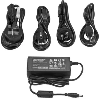 StarTech.com DC Power Adapter - 12V, 5A, Universal, Indoor, 110-240 V, 12 V, 2 A, 5 A