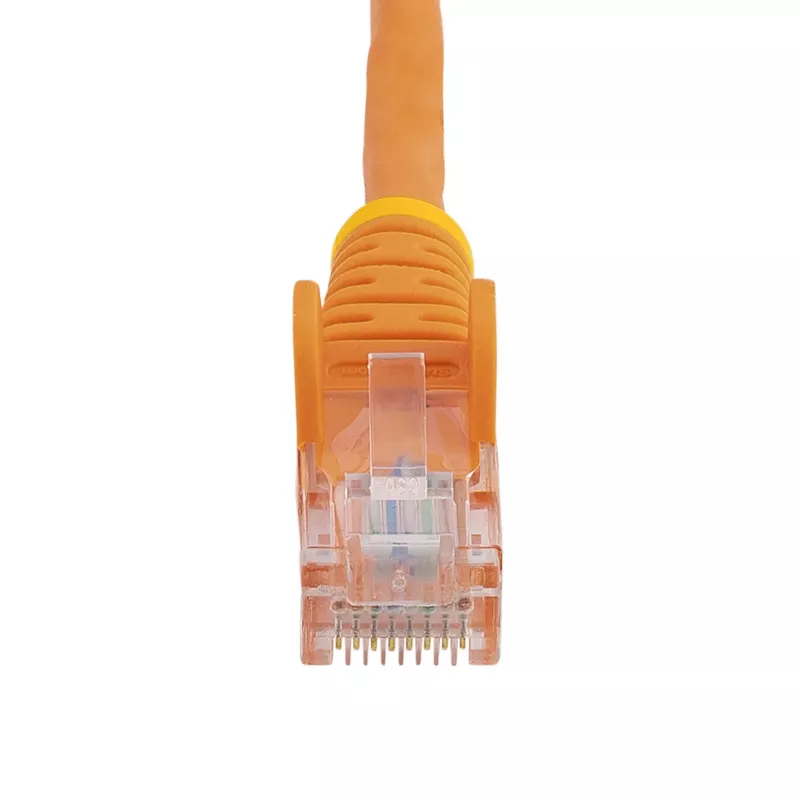 StarTech.com Cat5e Ethernet Patch Cable with Snagless RJ45 Connectors - 0.5 m, Orange