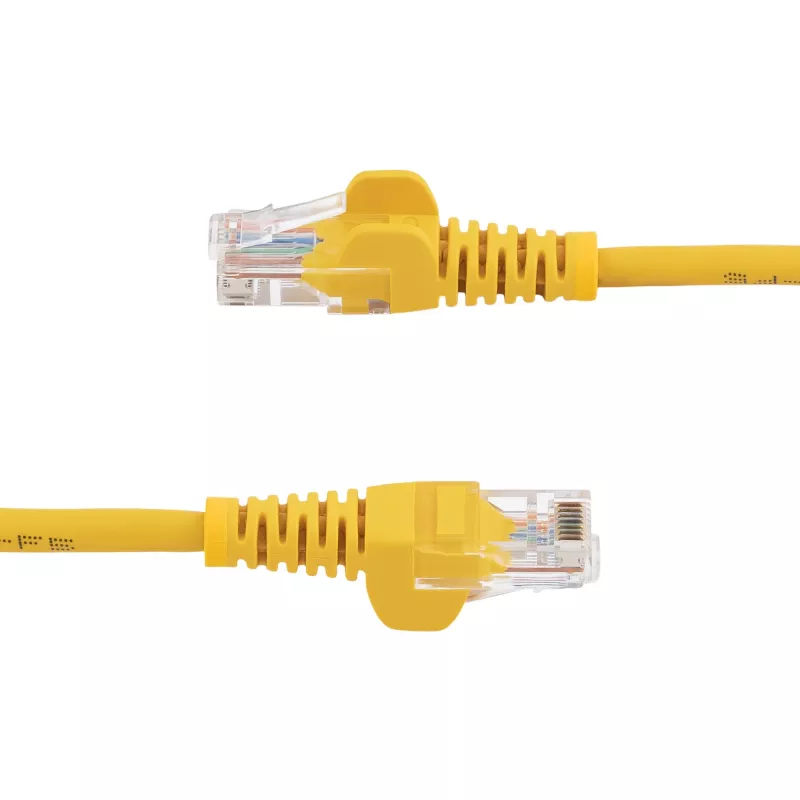 StarTech.com Cat5e Ethernet Patch Cable with Snagless RJ45 Connectors - 0.5 m, Yellow