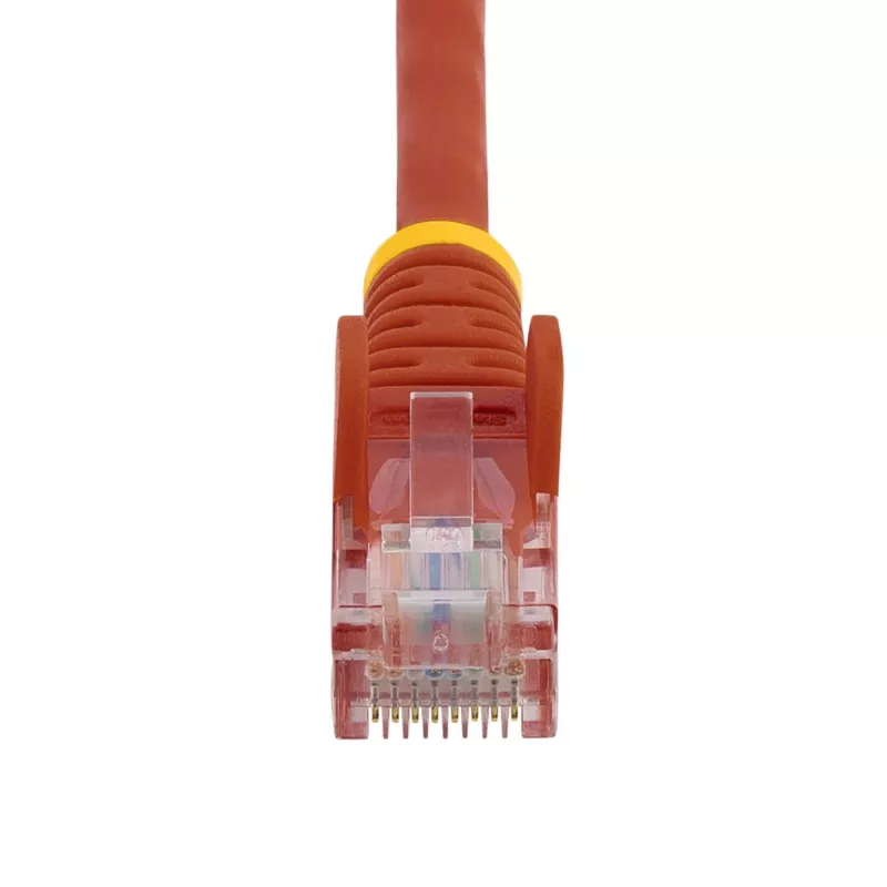 StarTech.com Cat5e Ethernet Patch Cable with Snagless RJ45 Connectors - 0.5 m, Red