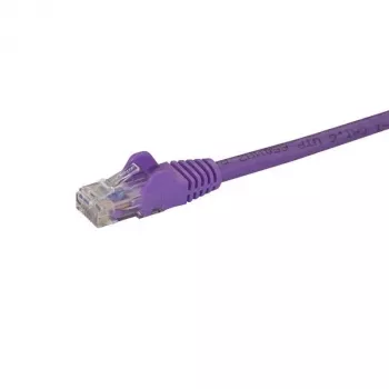 StarTech.com 7m CAT6 Ethernet Cable - Purple CAT 6 Gigabit Ethernet Wire -250MHz 100W PoE RJ45 UTP Network/Patch Cord Snagless w/Strain Relief Individually Tested