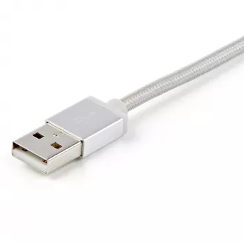 StarTech.com 1 m (3 ft.) USB Multi Charging Cable - USB to Micro-USB or USB-C or Lightning for iPhone / iPad / iPod / Android - Apple MFi Certified - 3 in 1 USB Charger - Braided
