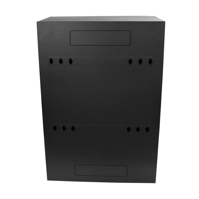 StarTech.com 8U 19 inch Vertical Wall Mount Server Rack Cabinet - Low Profile (15 inch) - 30 inch Deep Locking Network Enclosure w/2U for Switch Patch Panel Router Mounting IT/Data Cabinet Assembled
