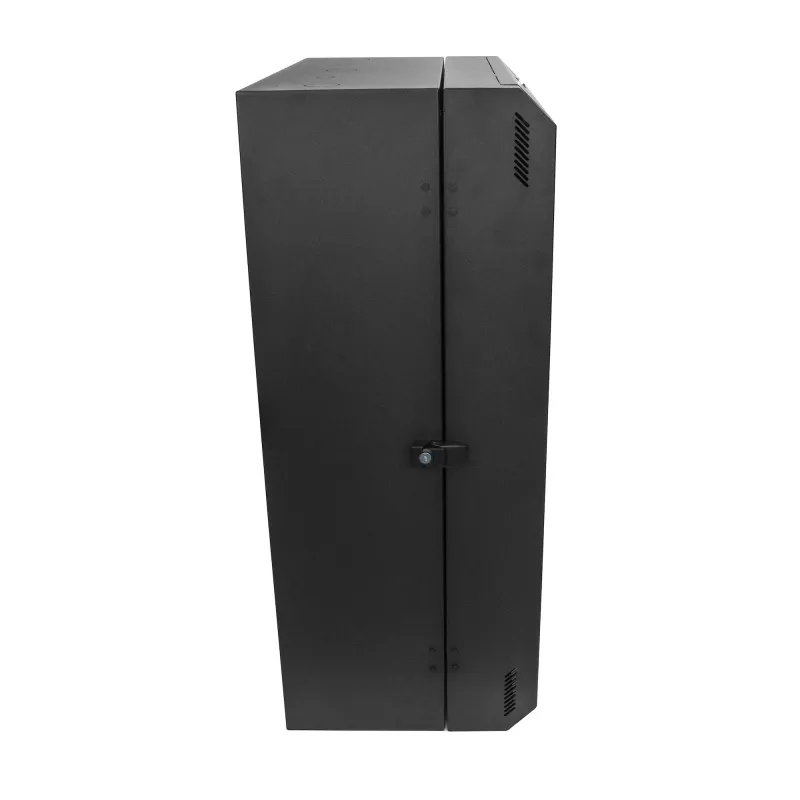 StarTech.com 8U 19 inch Vertical Wall Mount Server Rack Cabinet - Low Profile (15 inch) - 30 inch Deep Locking Network Enclosure w/2U for Switch Patch Panel Router Mounting IT/Data Cabinet Assembled