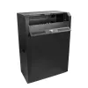 StarTech.com 8U 19 inch Vertical Wall Mount Server Rack Cabinet - Low Profile (15 inch) - 30 inch Deep Locking Network Enclosure w/2U for Switch Patch Panel Router Mounting IT/Data Cabinet Assembled