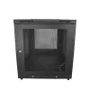 StarTech.com 4-Post 12U Server Rack Cabinet, Lockable 19 inch Data Rack Cabinet for Computer / AV / IT Equipment, Office / Home Network Rack with Casters & Adjustable Mounting Rails