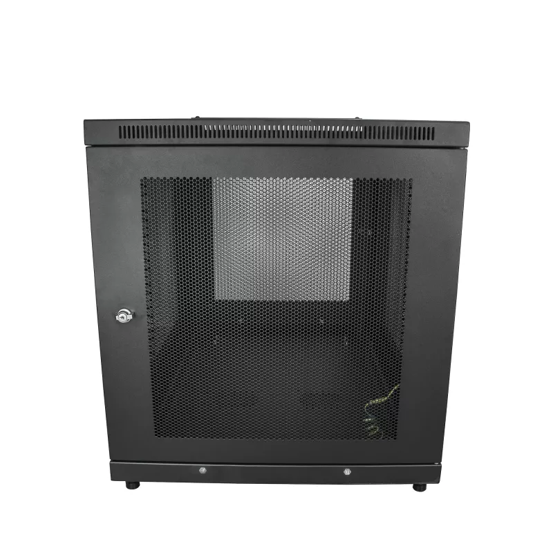 StarTech.com 4-Post 12U Server Rack Cabinet, Lockable 19 inch Data Rack Cabinet for Computer / AV / IT Equipment, Office / Home Network Rack with Casters & Adjustable Mounting Rails