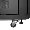 StarTech.com 4-Post 12U Server Rack Cabinet, Lockable 19 inch Data Rack Cabinet for Computer / AV / IT Equipment, Office / Home Network Rack with Casters & Adjustable Mounting Rails