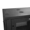 StarTech.com 4-Post 12U Server Rack Cabinet, Lockable 19 inch Data Rack Cabinet for Computer / AV / IT Equipment, Office / Home Network Rack with Casters & Adjustable Mounting Rails