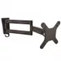 StarTech.com Wall-Mount Monitor Arm - Dual Swivel, 15 kg, 33 cm (13 inch), 68.6 cm (27 inch), 75 x 75 mm, 100 x 100 mm, Black