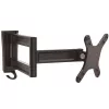 StarTech.com Wall-Mount Monitor Arm - Dual Swivel, 15 kg, 33 cm (13 inch), 68.6 cm (27 inch), 75 x 75 mm, 100 x 100 mm, Black