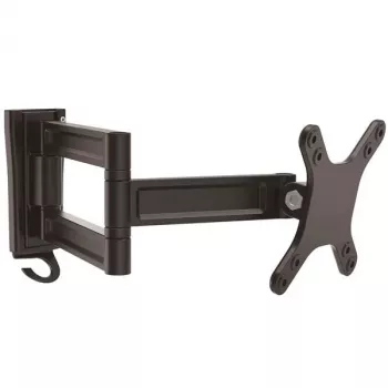 StarTech.com Wall-Mount Monitor Arm - Dual Swivel, 15 kg, 33 cm (13 inch), 68.6 cm (27 inch), 75 x 75 mm, 100 x 100 mm, Black