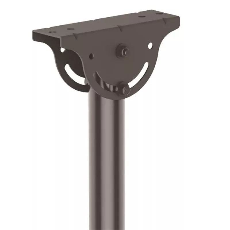 StarTech.com TV Ceiling Mount - Full-Motion Universal Hanging Single Screen Mount with Adjustable Telescopic Short Pole - Tilt / Swivel - VESA Bracket for 32”-75 inch Displays