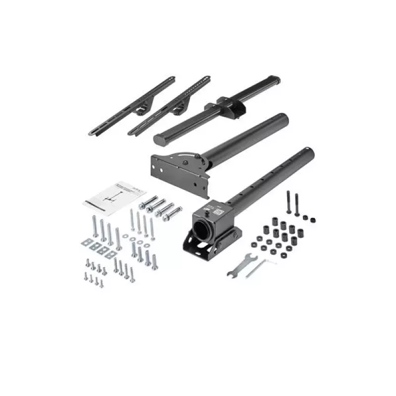 StarTech.com TV Ceiling Mount - Full-Motion Universal Hanging Single Screen Mount with Adjustable Telescopic Short Pole - Tilt / Swivel - VESA Bracket for 32”-75 inch Displays