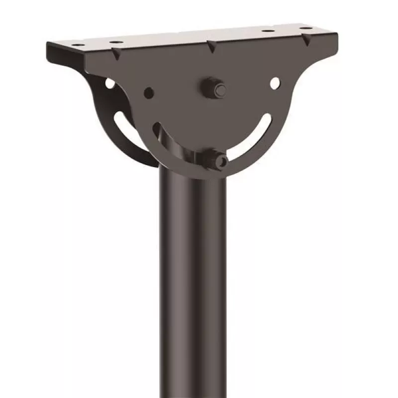StarTech.com TV Ceiling Mount - Full-Motion Universal Hanging Single Screen Mount with Adjustable Telescopic Long Pole - Tilt / Swivel - VESA Bracket for 32”-75 inch Displays