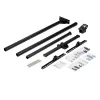 StarTech.com TV Ceiling Mount - Full-Motion Universal Hanging Single Screen Mount with Adjustable Telescopic Long Pole - Tilt / Swivel - VESA Bracket for 32”-75 inch Displays