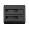 StarTech.com Dual-Bay USB 3.0 to SATA Hard Drive Docking Station, USB Hard Drive Dock, External 2.5/3.5 inch SATA I/II/III SSD/HDD Docking Station, Hot-Swap Hard Drive Bays, Top-Loading