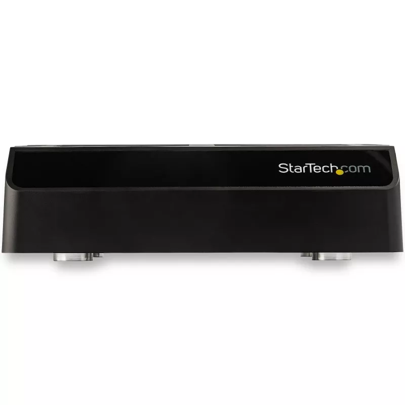 StarTech.com 4-Bay USB to SATA Hard Drive Docking Station, USB 10Gbps, External 2.5 inch & 3.5 inch SSD / HDD Dock, SATA III, Hot-Swap Hard Drive Bay, Top-Loading