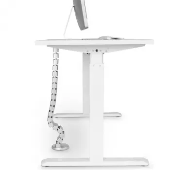 StarTech.com Cable Management Spine, Cable sleeve, Desk, Plastic, Steel, Silver