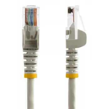StarTech.com Cat5e Ethernet Patch Cable with Snagless RJ45 Connectors - 7 m, Gray