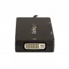 StarTech.com USB-C Multiport Video Adapter - 3-in-1 - 4K 30Hz - Black