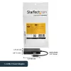 StarTech.com USB-C Multiport Video Adapter - 3-in-1 - 4K 30Hz - Black