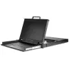 StarTech.com Rackmount KVM Console HD 1080p - Single Port VGA KVM with 17 inch LCD Monitor for Server Rack - Fully Featured 1U LCD KVM Drawer w/Cables & Hardware - USB Support - 50,000 MTBF