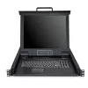 StarTech.com 8 Port Rackmount KVM Console w/ 6ft Cables - Integrated KVM Switch w/ 17 inch LCD Monitor - Fully Featured 1U LCD KVM Drawer- OSD KVM - Durable 50,000 MTBF - USB + VGA Support