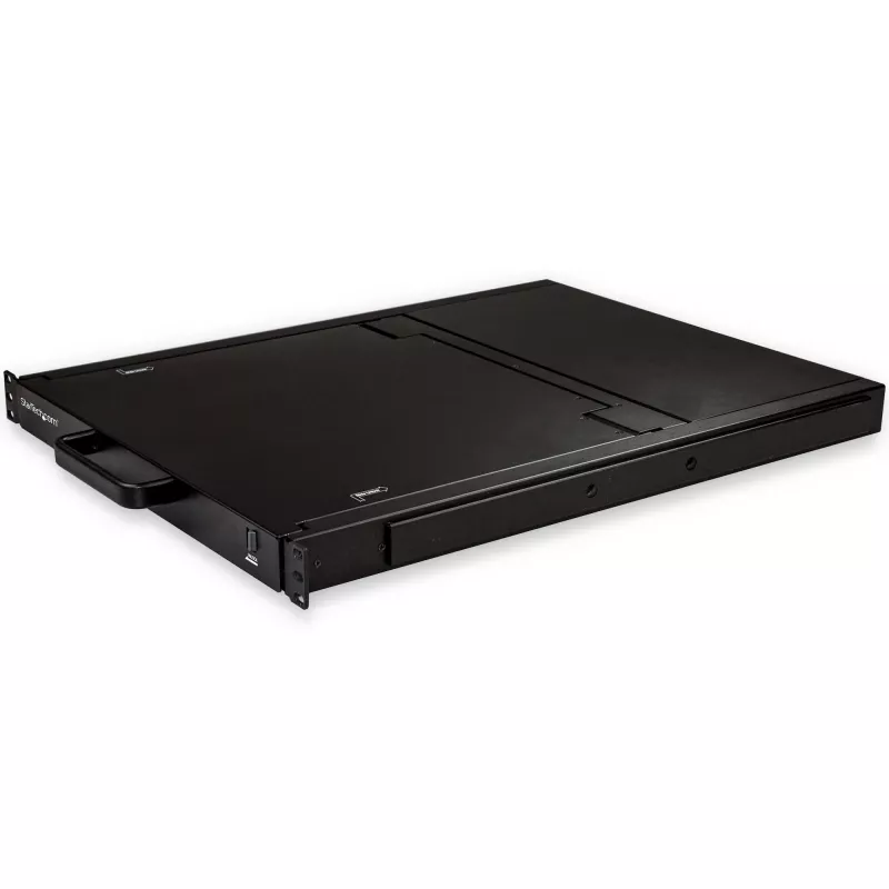 StarTech.com 8 Port Rackmount KVM Console w/ 6ft Cables - Integrated KVM Switch w/ 17 inch LCD Monitor - Fully Featured 1U LCD KVM Drawer- OSD KVM - Durable 50,000 MTBF - USB + VGA Support