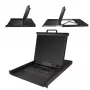 StarTech.com 16 Port Rackmount KVM Console w/ 6ft Cables - Integrated KVM Switch w/ 19 inch LCD Monitor - Fully Featured 1U LCD KVM Drawer- OSD KVM - Durable 50,000 MTBF - USB + VGA Support