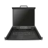 StarTech.com 16 Port Rackmount KVM Console w/ 6ft Cables - Integrated KVM Switch w/ 19 inch LCD Monitor - Fully Featured 1U LCD KVM Drawer- OSD KVM - Durable 50,000 MTBF - USB + VGA Support