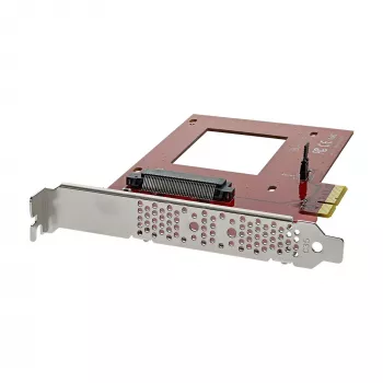 StarTech.com U.2 to PCIe Adapter for 2.5 inch U.2 NVMe SSD - SFF-8639 - x4 PCI Express 4.0