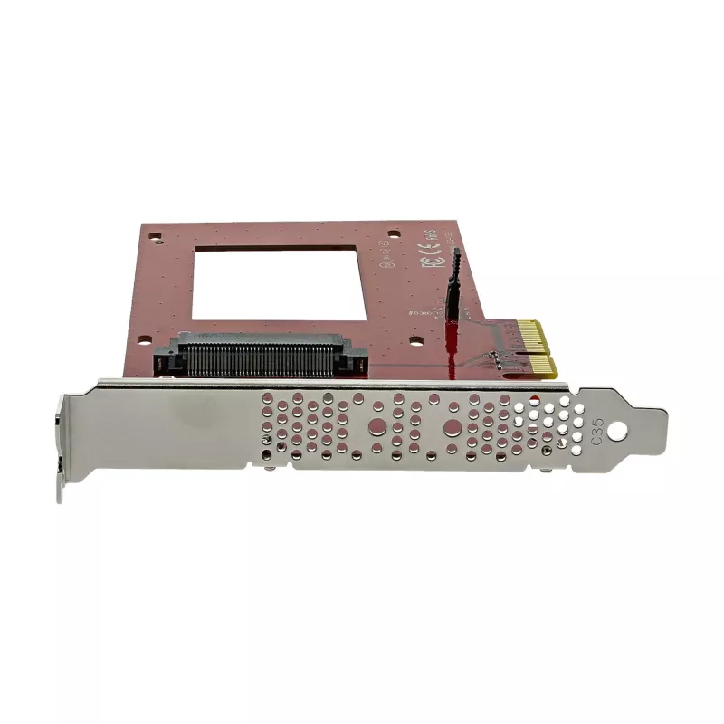 StarTech.com U.2 to PCIe Adapter for 2.5 inch U.2 NVMe SSD - SFF-8639 - x4 PCI Express 4.0