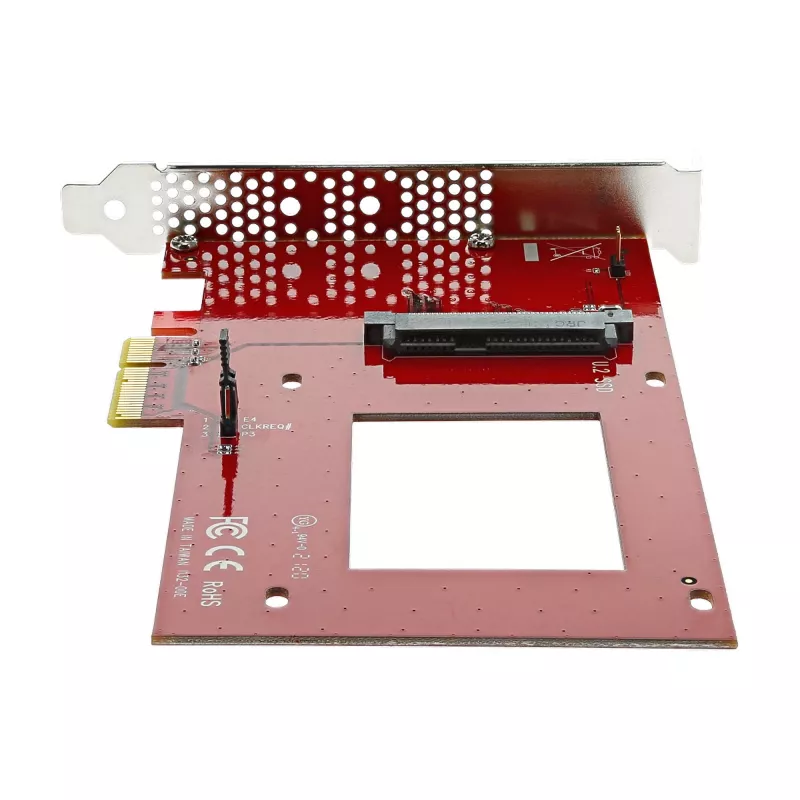 StarTech.com U.2 to PCIe Adapter for 2.5 inch U.2 NVMe SSD - SFF-8639 - x4 PCI Express 4.0