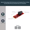 StarTech.com U.2 (SFF-8643) to M.2 PCI Express 3.0 x4 Host Adapter Card for 2.5” U.2 NVMe SSD