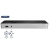 StarTech.com USB C Dock - Dual Monitor HDMI & DisplayPort 4K 30Hz - USB Type-C Laptop Docking Station 60W Power Delivery, SD, 4-port USB-A 3.0 Hub, GbE, Audio - Thunderbolt 3 Compatible