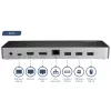 StarTech.com USB C Dock - Dual Monitor HDMI & DisplayPort 4K 30Hz - USB Type-C Laptop Docking Station 60W Power Delivery, SD, 4-port USB-A 3.0 Hub, GbE, Audio - Thunderbolt 3 Compatible