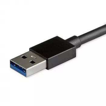 StarTech.com 4 Port USB 3.0 Hub - USB-A to 4x USB 3.0 Type-A with Individual On/Off Port Switches - SuperSpeed 5Gbps USB 3.1/3.2 Gen 1 - USB Bus Powered - Portable - 25cm Attached Cable~4 Port USB 3.0 Hub - USB-A to 4x USB 3.0 Type-A with Individual On/Off Port Switches - SuperSpeed USB 3.2 Gen 1 (5Gbps) - USB Bus Powered - Portable - 9.8 inch Attached Cable