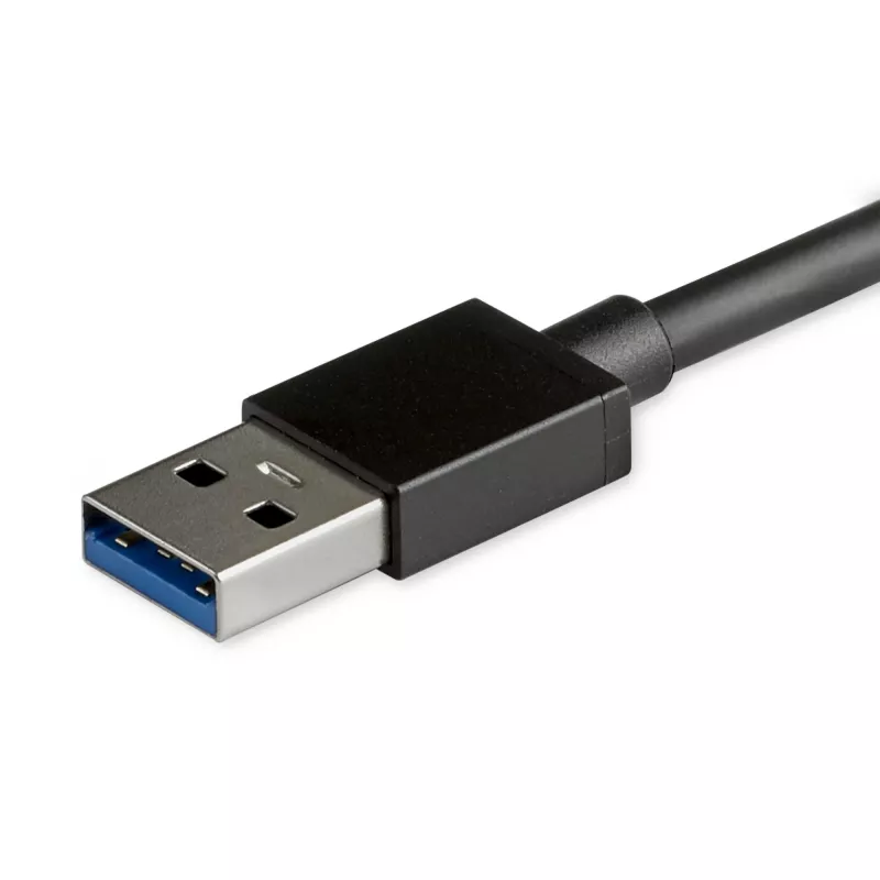 StarTech.com 4 Port USB 3.0 Hub - USB-A to 4x USB 3.0 Type-A with Individual On/Off Port Switches - SuperSpeed 5Gbps USB 3.1/3.2 Gen 1 - USB Bus Powered - Portable - 25cm Attached Cable~4 Port USB 3.0 Hub - USB-A to 4x USB 3.0 Type-A with Individual On/Off Port Switches - SuperSpeed USB 3.2 Gen 1 (5Gbps) - USB Bus Powered - Portable - 9.8 inch Attached Cable