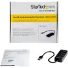 StarTech.com 4 Port USB 3.0 Hub - USB-A to 4x USB 3.0 Type-A with Individual On/Off Port Switches - SuperSpeed 5Gbps USB 3.1/3.2 Gen 1 - USB Bus Powered - Portable - 25cm Attached Cable~4 Port USB 3.0 Hub - USB-A to 4x USB 3.0 Type-A with Individual On/Off Port Switches - SuperSpeed USB 3.2 Gen 1 (5Gbps) - USB Bus Powered - Portable - 9.8 inch Attached Cable
