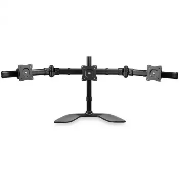 StarTech.com Triple-Monitor Desktop Stand - Articulating, Clamp, 24 kg, 33 cm (13 inch), 68.6 cm (27 inch), 100 x 100 mm, Black