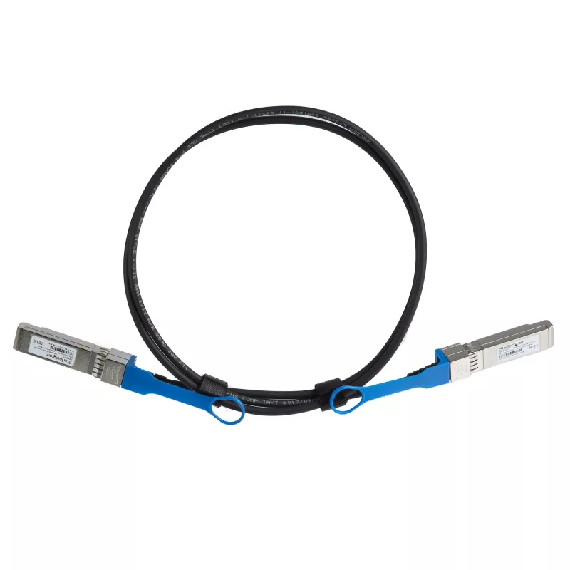 StarTech.com HPE JD096C Compatible 1.2m 10G SFP+ to SFP+ Direct Attach Cable Twinax - 10GbE SFP+ Copper DAC 10 Gbps Low Power Passive Mini GBIC/Transceiver Module DAC Firepower A5500 5800