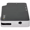StarTech.com USB C Multiport Adapter - USB-C to 4K HDMI or VGA Video with 100W Power Delivery Pass-through, 2-Port 10Gbps USB Hub, MicroSD, GbE - USB 3.1 Gen 2 Type-C Mini/Travel Dock